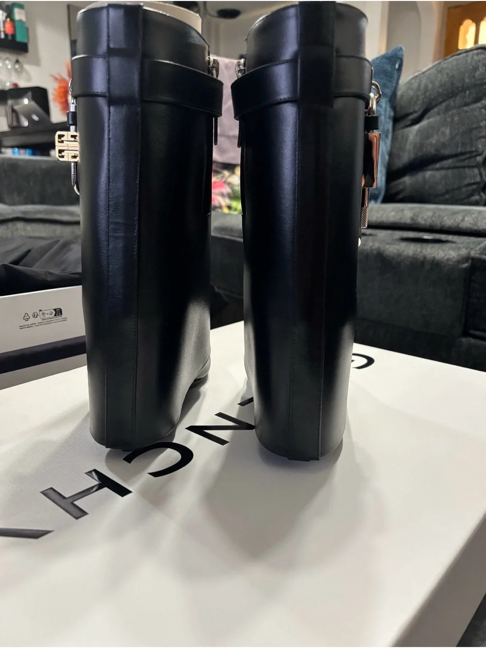 Givenchy designer booties